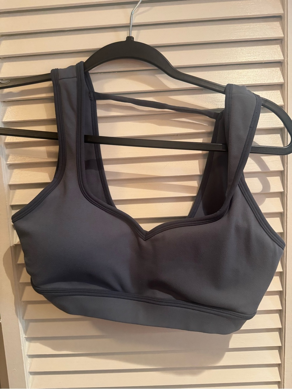 Women's Supportive Sports Bra - Charcoal Gray